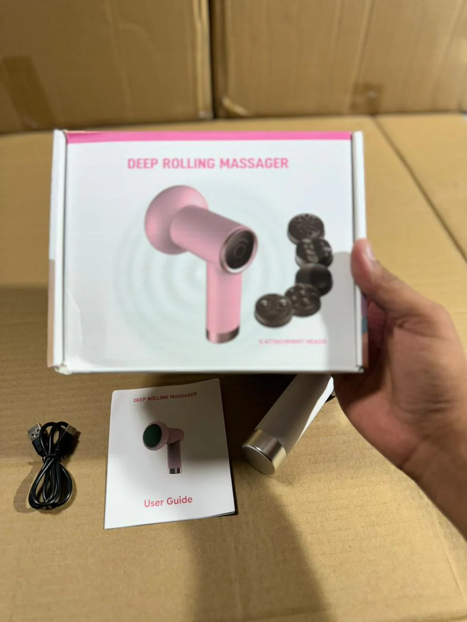 Deep Rolling Body Massager | 3D Electric Anti-Cellulite & Slimming Roller