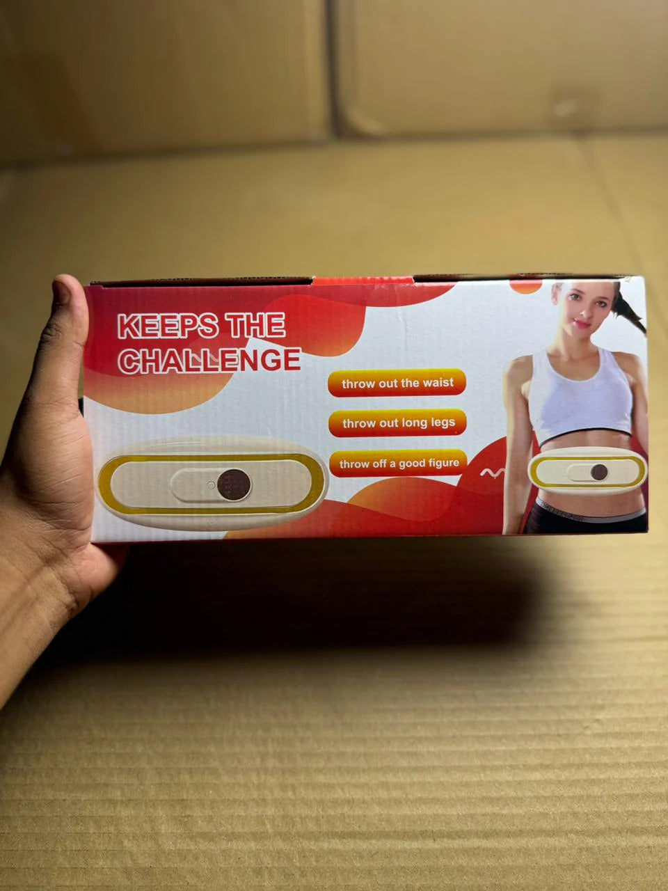 Heated Waist Massager Belt | Rechargeable Slimming & Fat Burner