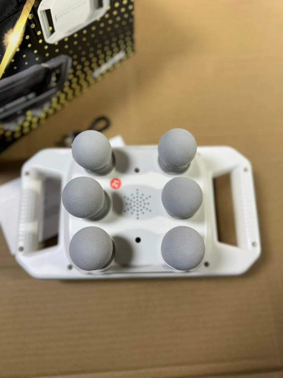 6-Head Fascia Massage Gun | Deep Tissue Muscle Relief for Back & Body