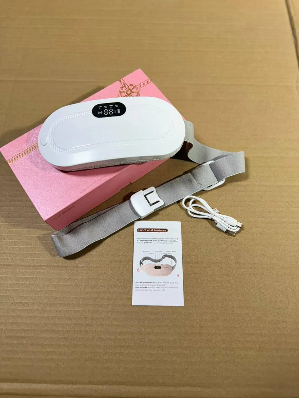 Menstrual Heating Pad | Portable Electric Period Cramp Relief Belt