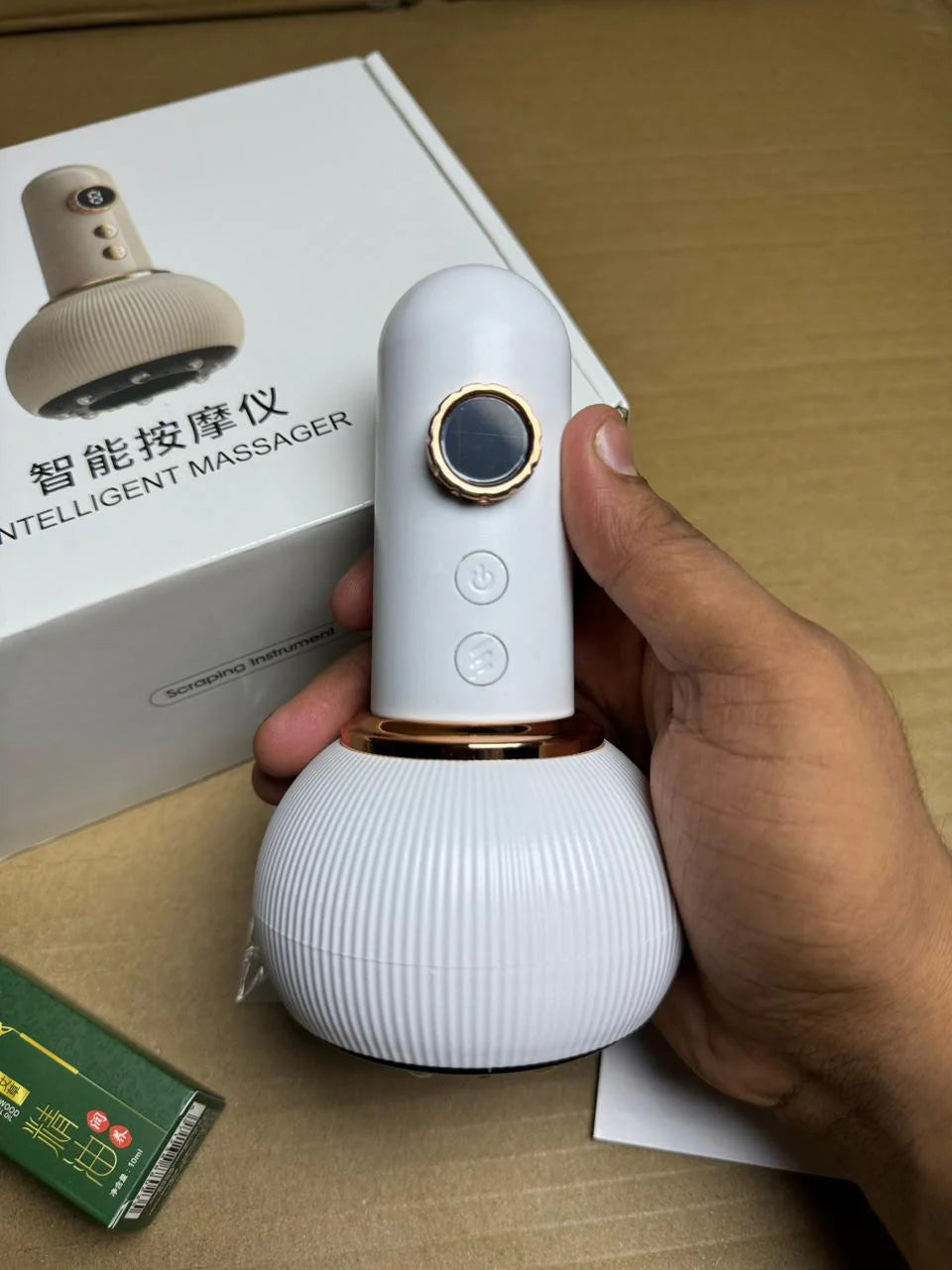 Electric Cupping Massager | Smart Vacuum Suction & Heat Therapy Device