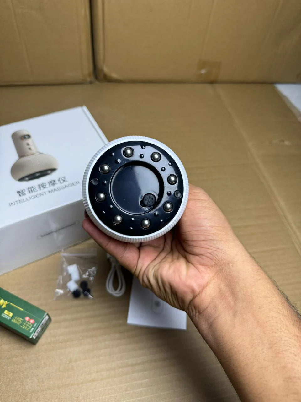 Electric Cupping Massager | Smart Vacuum Suction & Heat Therapy Device