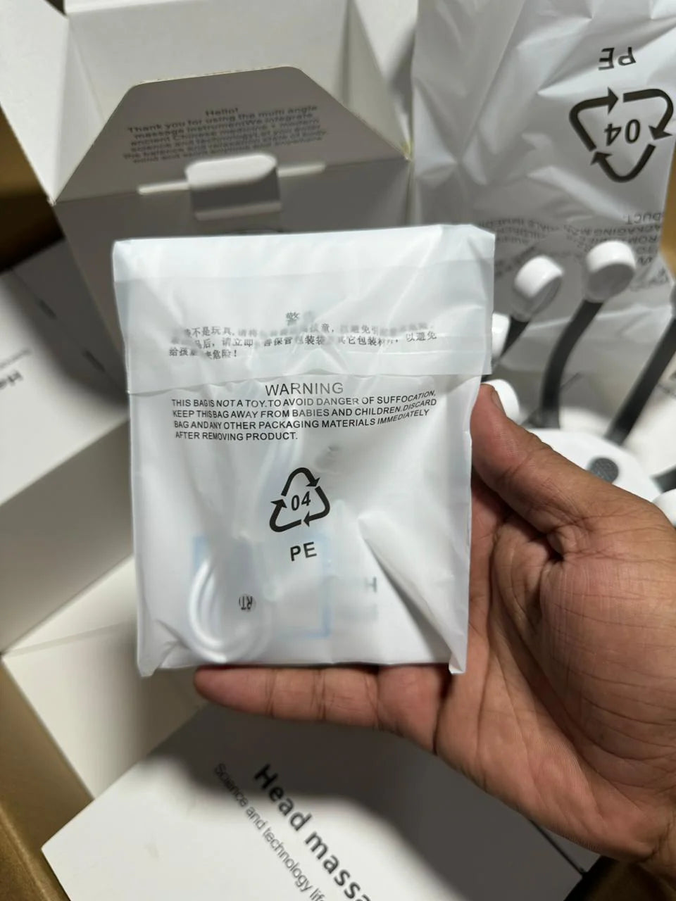 Electric Octopus Head Massager | Red Light Scalp Therapy & Stress Relief (5 Modes)