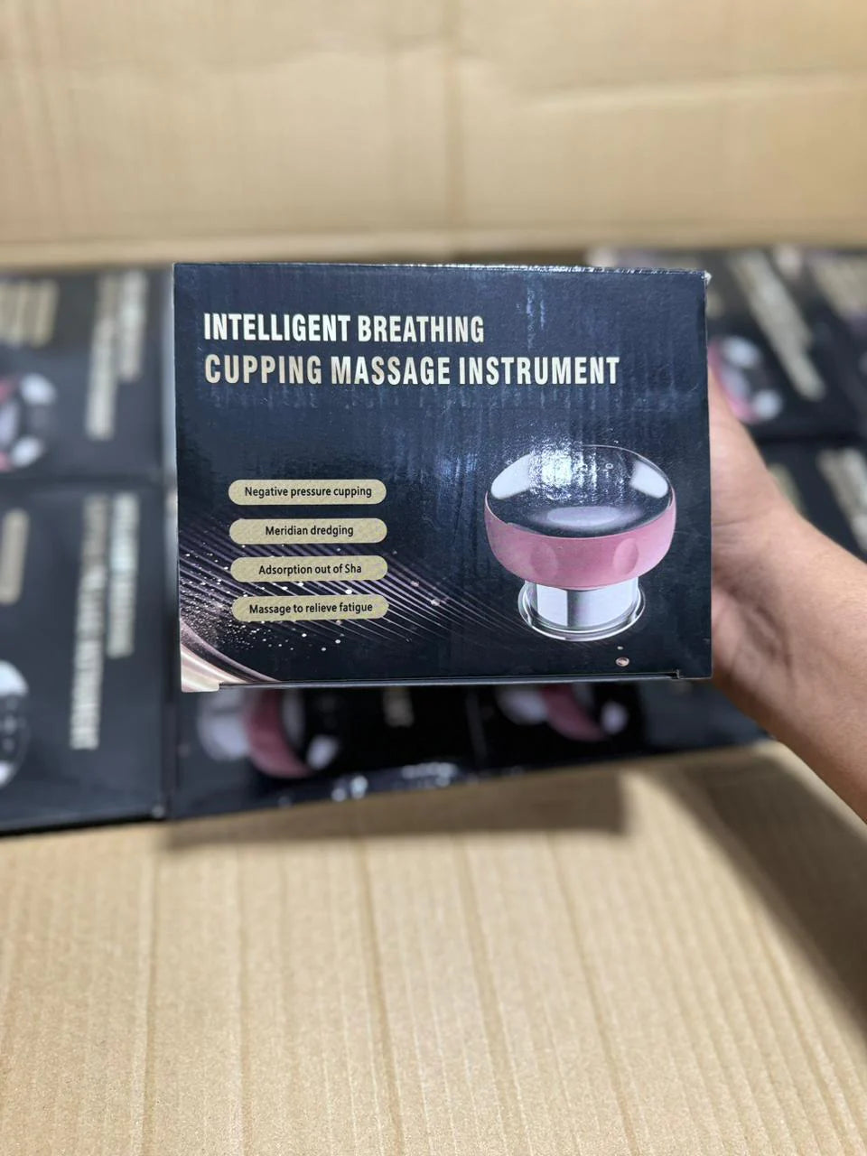 Electric Cupping Massager with Heat | Smart Vacuum Suction Therapy Machine