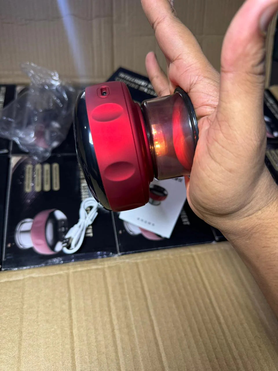 Electric Cupping Massager with Heat | Smart Vacuum Suction Therapy Machine