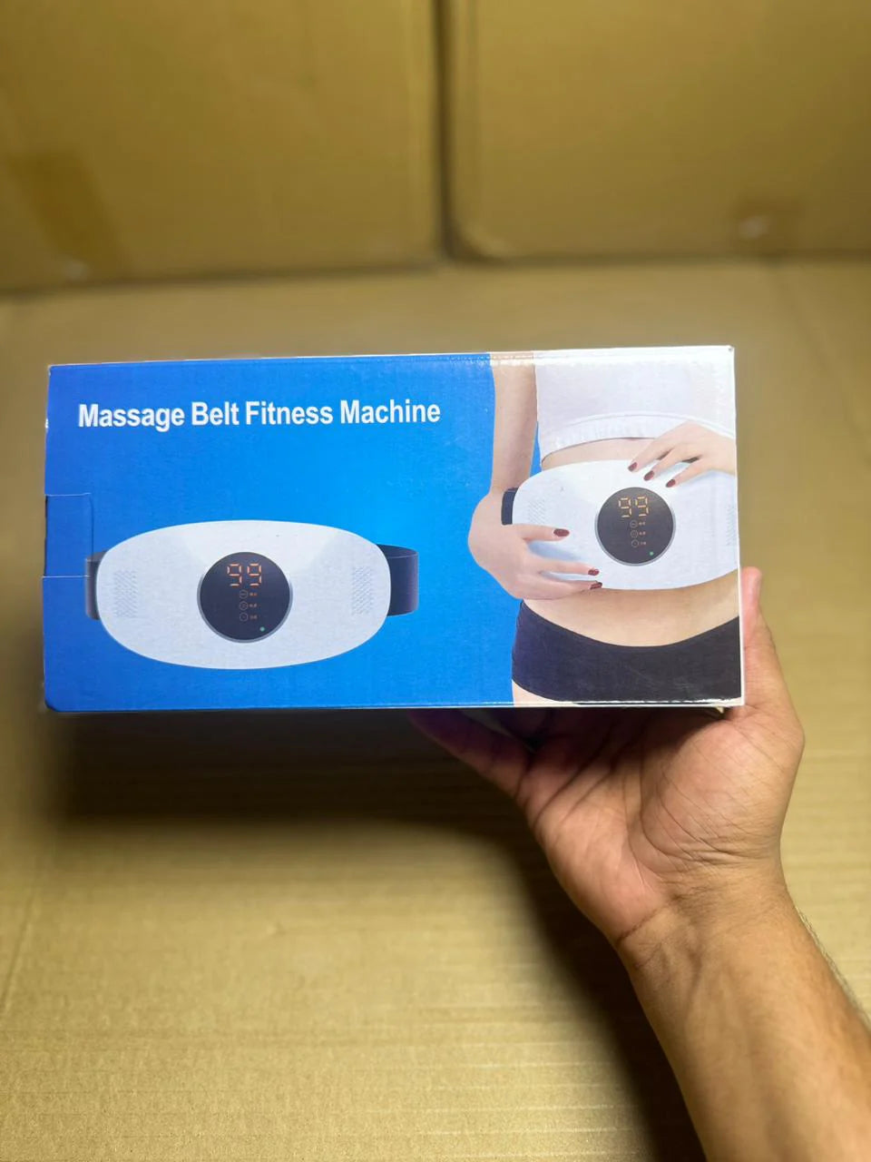 Electric Heating Waist Belt | Belly Fat Burner & Menstrual Pain Relief