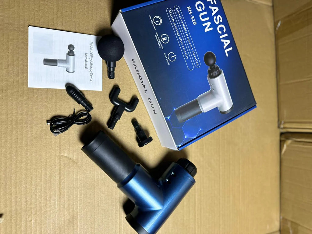 Blue Idea BLD-320 Massage Gun | 6-Speed Deep Tissue Muscle Massager