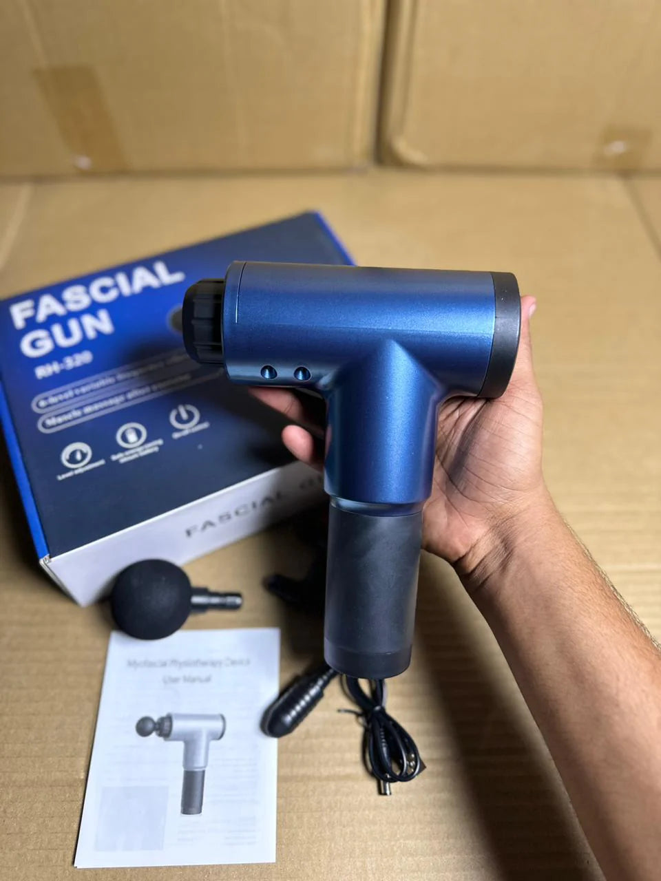 Blue Idea BLD-320 Massage Gun | 6-Speed Deep Tissue Muscle Massager