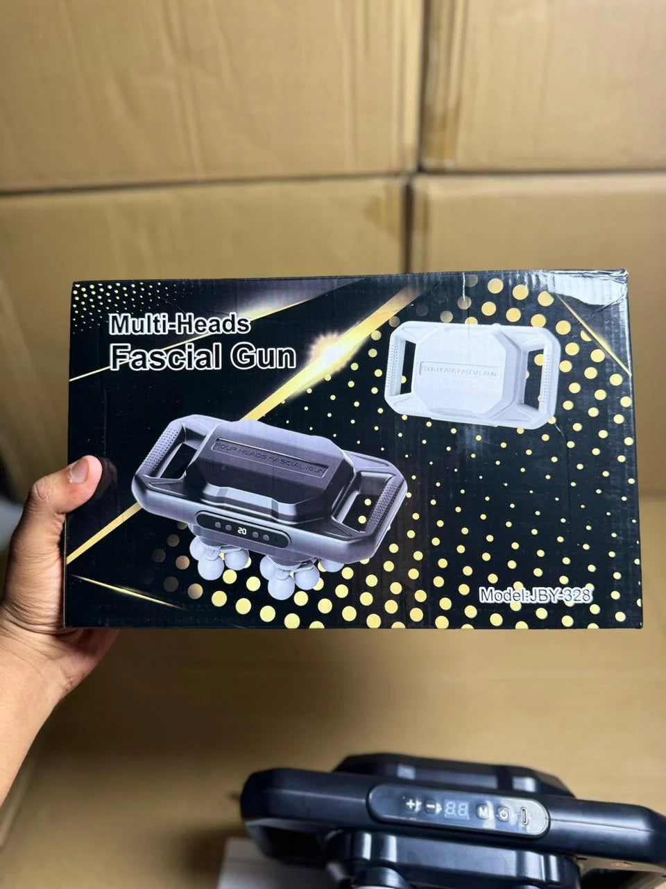 10-Head Professional Massage Gun | Deep Tissue Percussion Muscle Massager