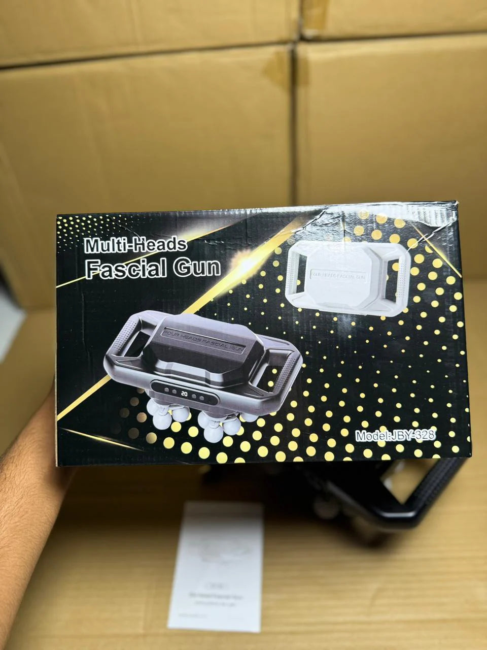 16-Head Fascia Massage Gun | Professional Deep Tissue Muscle Relief Kit