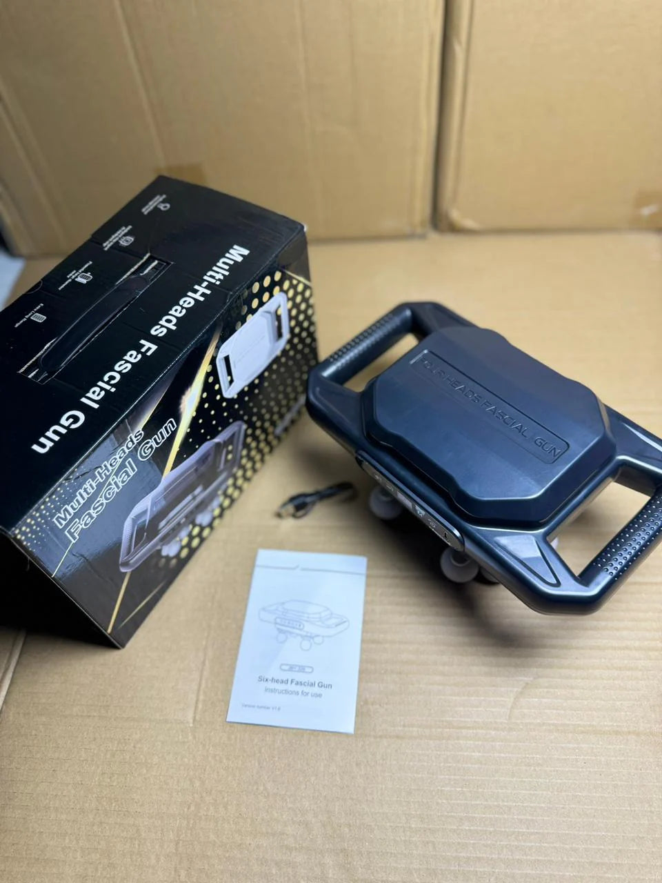 16-Head Fascia Massage Gun | Professional Deep Tissue Muscle Relief Kit