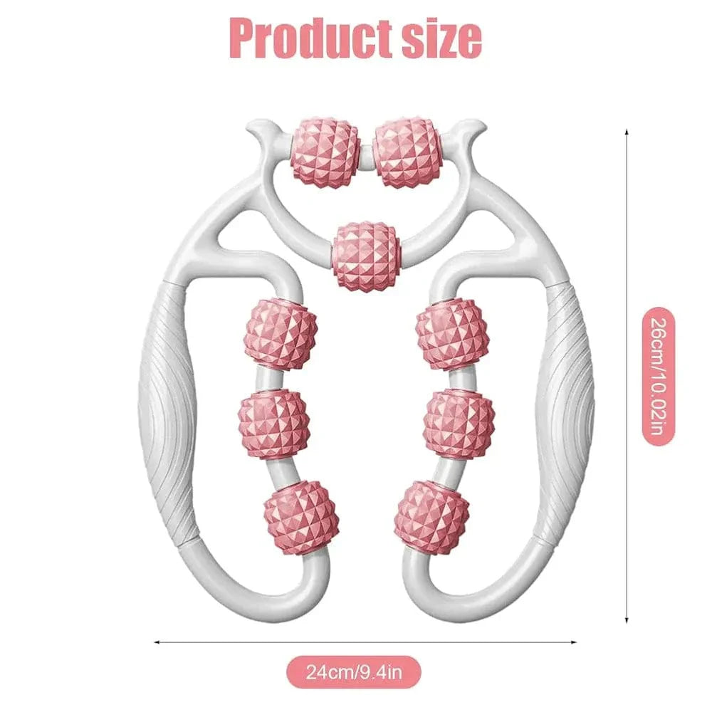 Trigger Point Massage Roller | U-Shape Cellulite Remover & Body Shaper