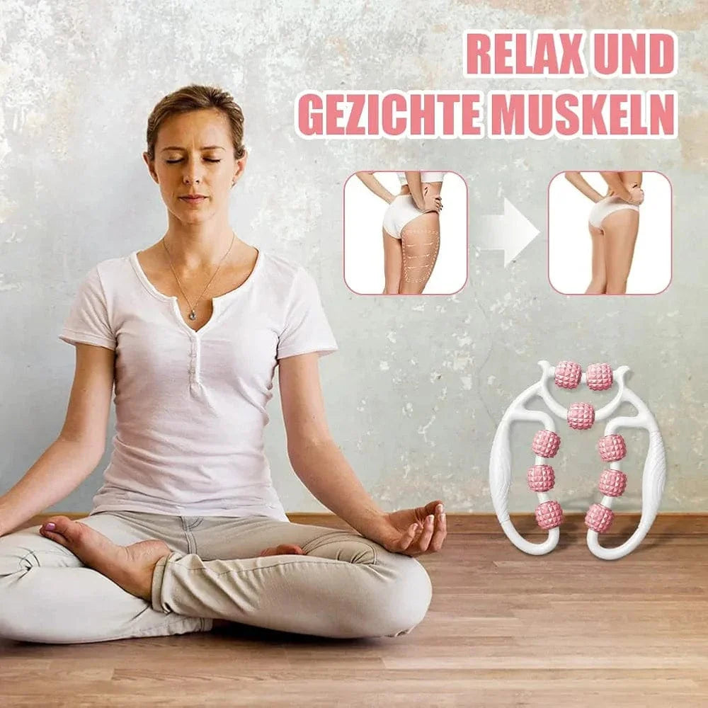 Trigger Point Massage Roller | U-Shape Cellulite Remover & Body Shaper